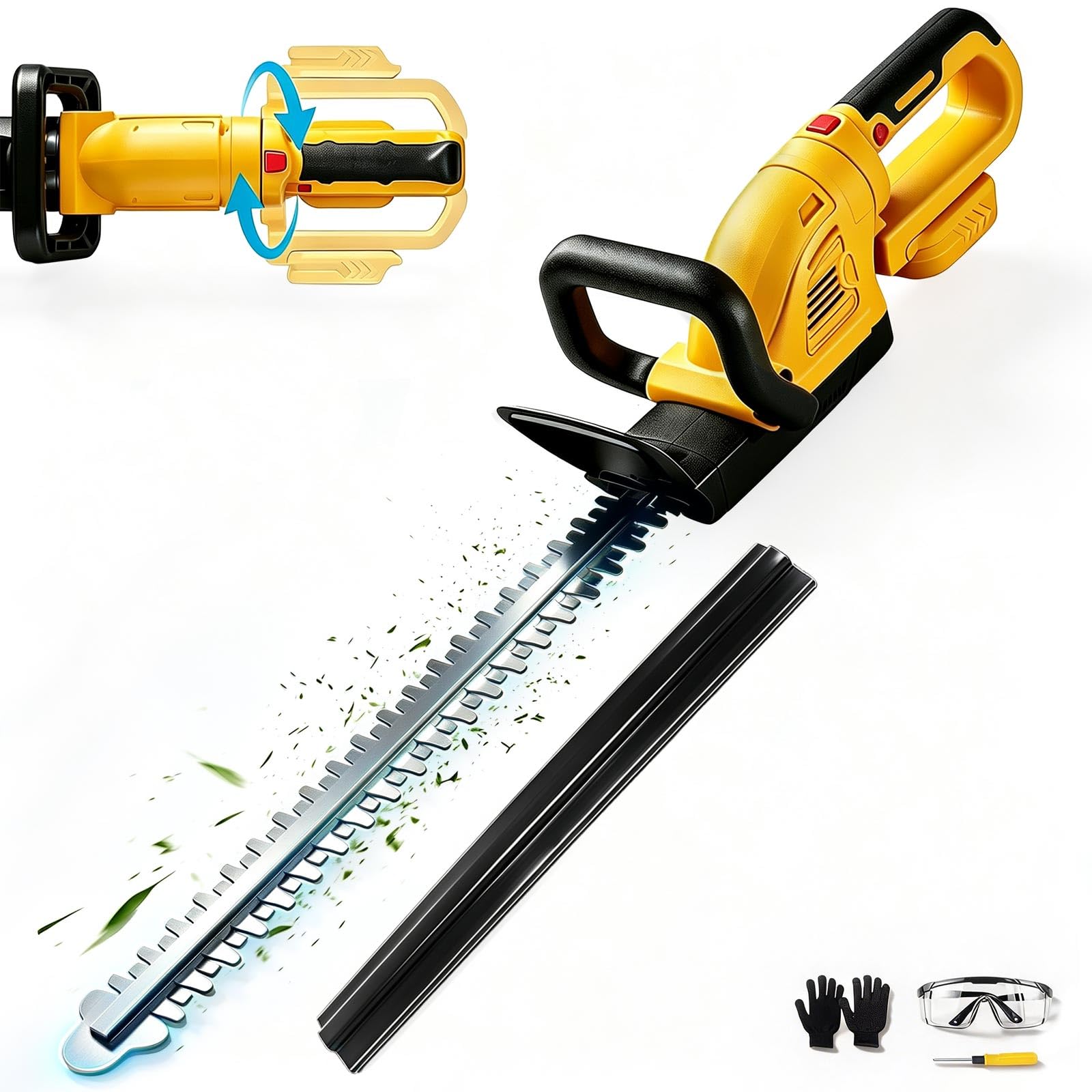 View 1 of ***MISSING PARTS***
Banmiip 22" Cordless Hedge Trimmer