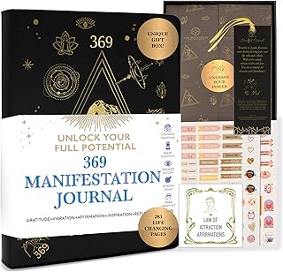 The Ultimate 369 Manifestation Journal - Transformative Law of Attraction Book to Unlock Your Limitless Potential - Presented in Luxurious Gift-Ready Packaging