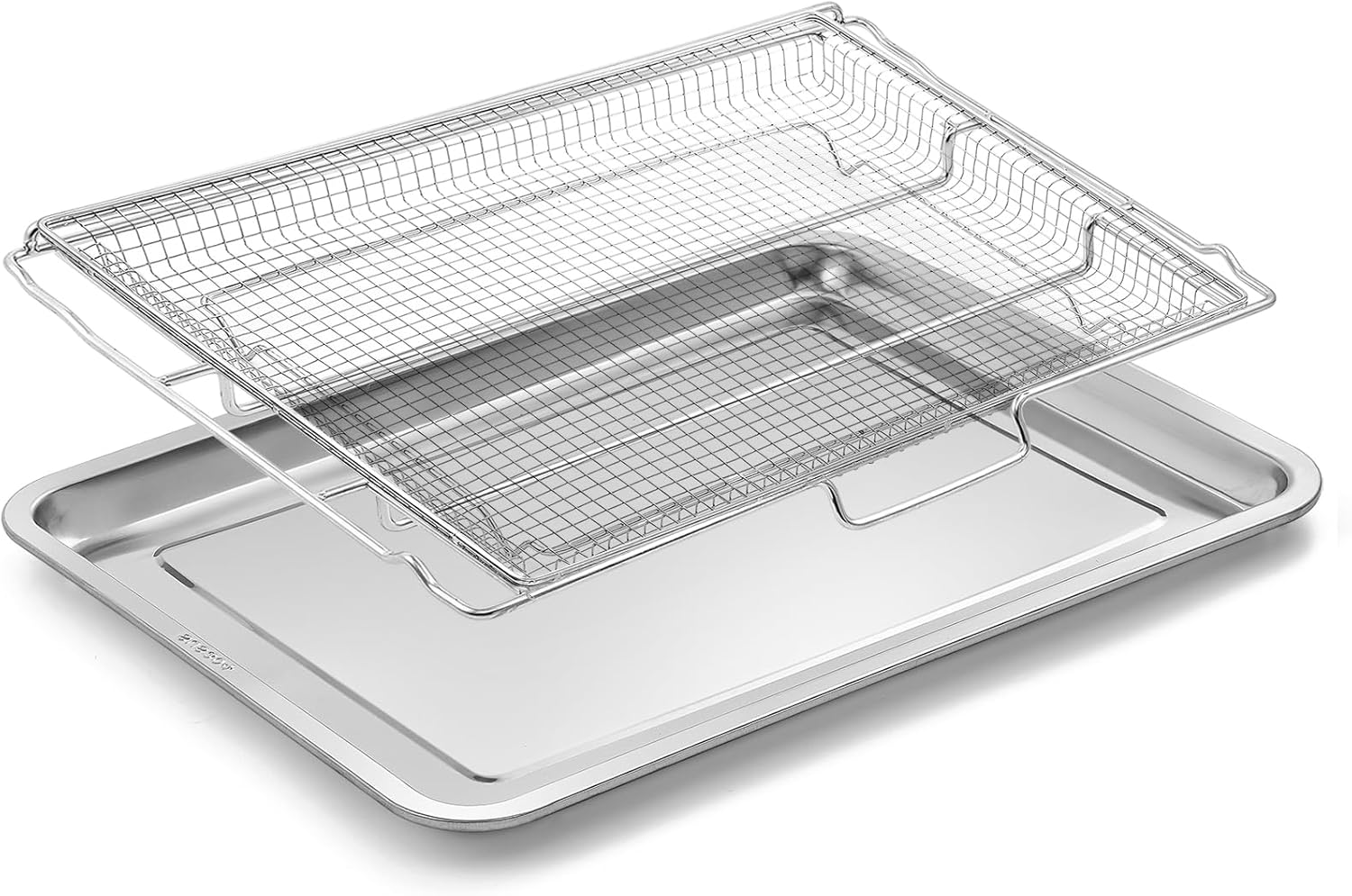 AFT27FRIG Air Fryer Tray Replacement Parts for Frigidaire Ready Cook 27" Air Fry Tray Air Fryer Basket FCWS2727AS Air Fryer Rack 304 Stainless Steel Electric Stove Range Wall Oven Shelf Rack 1 Pack