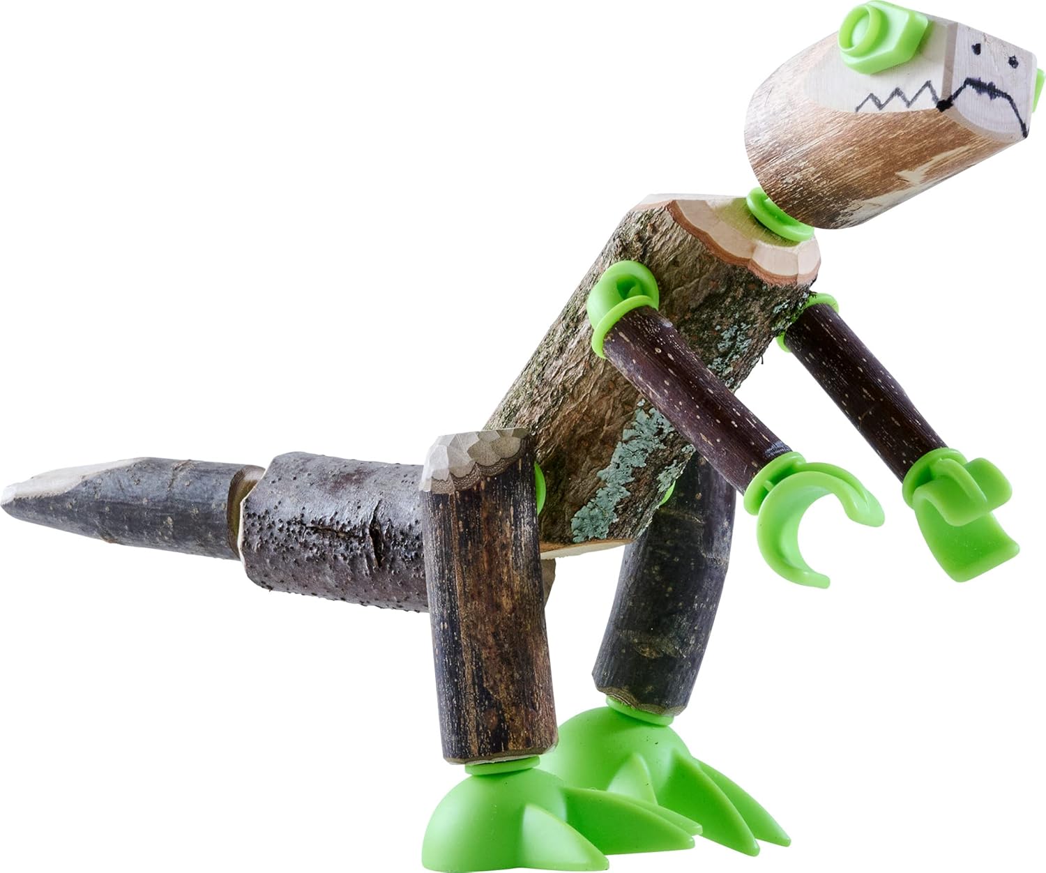 HABA Terra Kids Connectors Dinosaur Kit - Outdoor Play - 8 Years and Up - 306309, 306309, Multi-Coloured