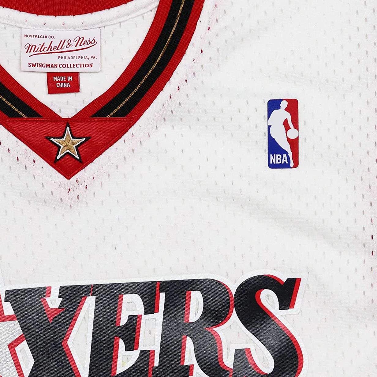 Mitchell & Ness NBA Philadelphia 76ers Allen Iverson Swingman Trikot Herren