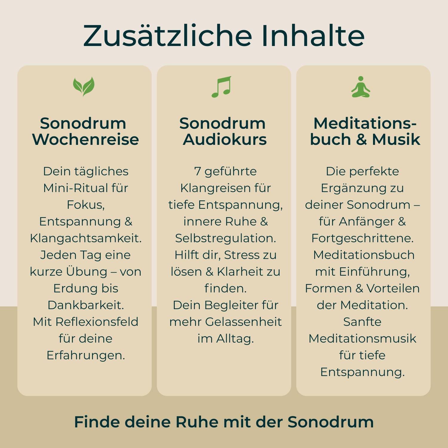 Zungentrommel Premium mit 15 Tönen - Entspannungs-Set (Flieder)