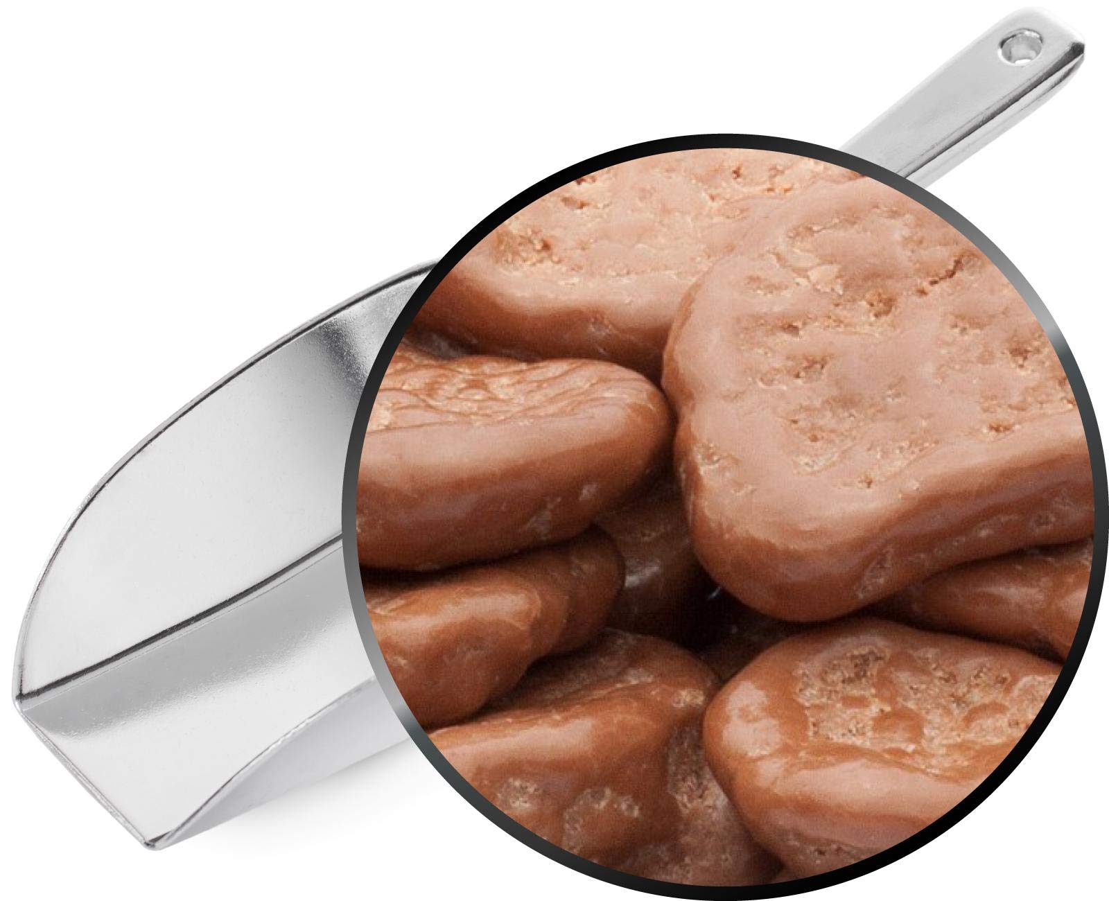 1 x 4kg Schokobananen mit echten sonnengeriften Bananenscheiben in Vollmilch-Schokolade vegetarisch glutenfrei