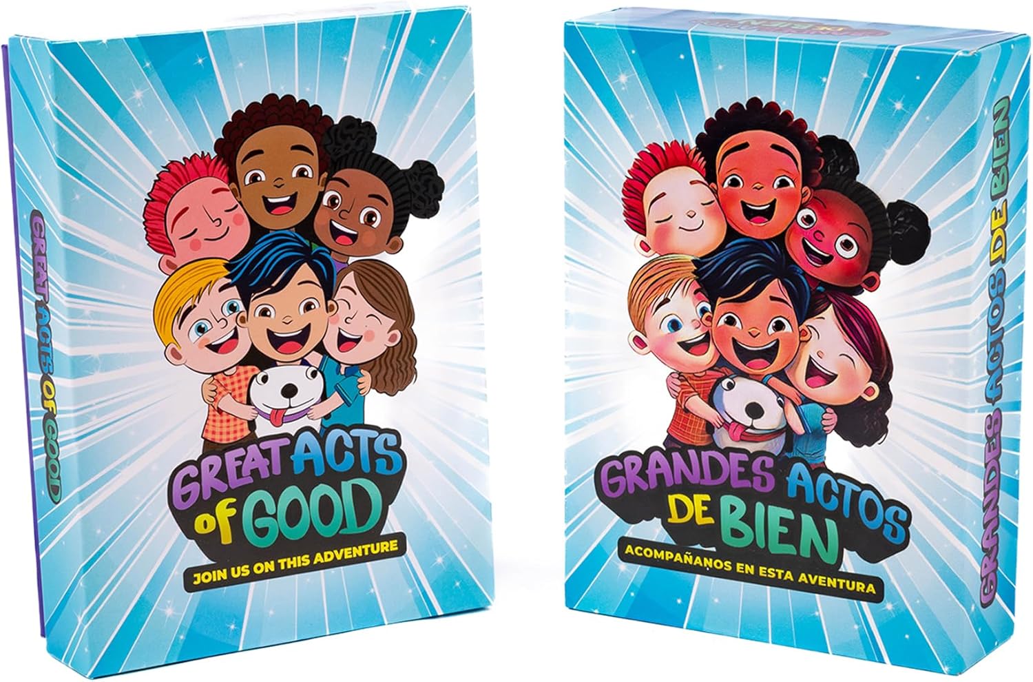 | 52-Piece Flash Cards for Kids | Includes 52 Good Deeds to do at Home, School, and in The Community | Available in English.