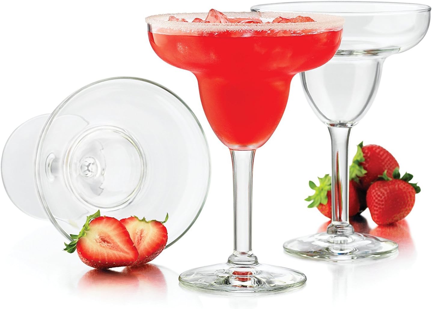 Libbey 9-Ounce Preston Margarita Glass, Clear, 4-Piece