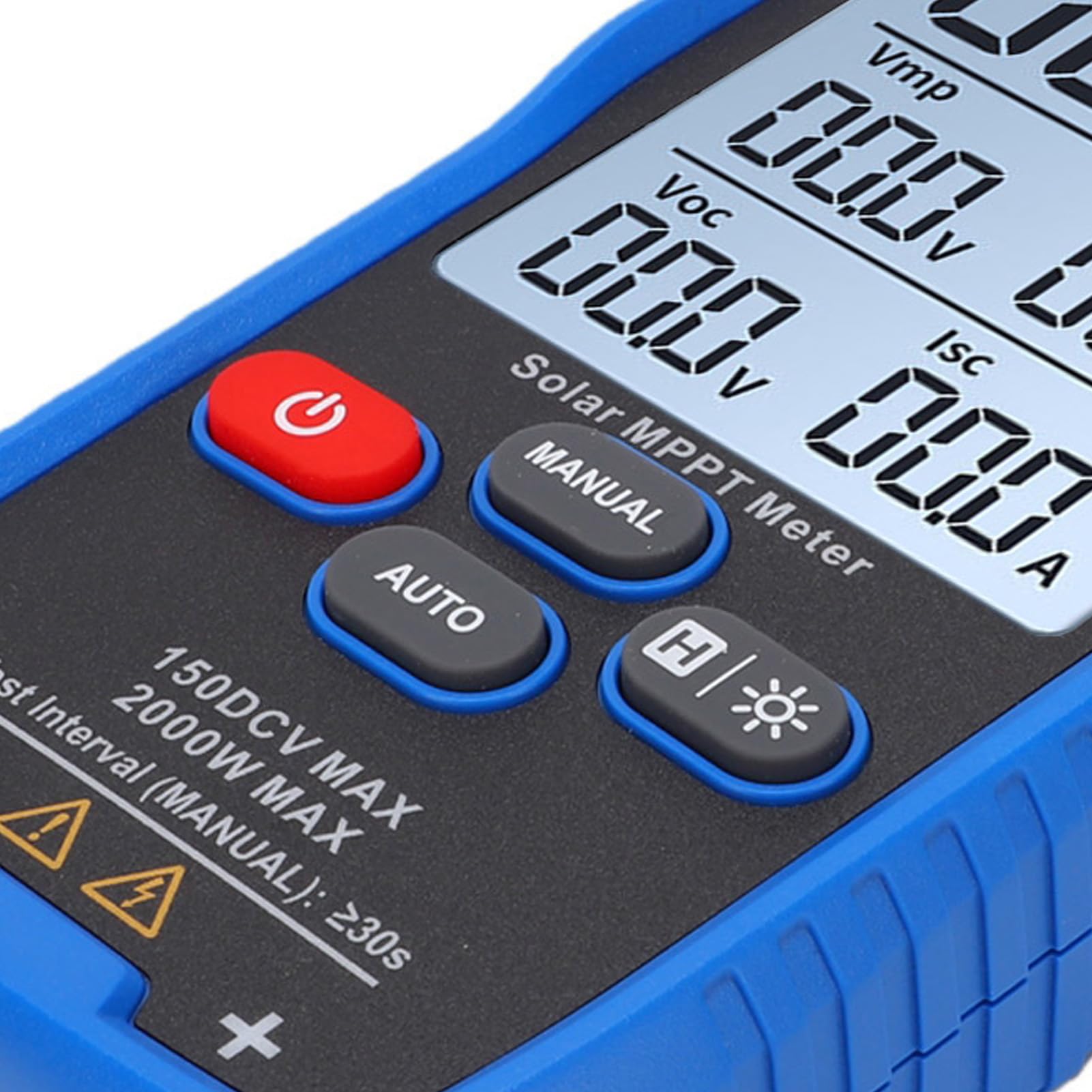 Matybobe Testeur de Panneau Solaire MPPT Ergonomique 2000W Mesure de
