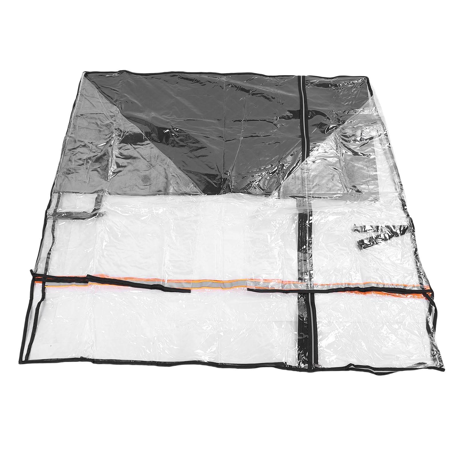Jiawu Copertura del Carrello Elevatore, Copertura Trasparente della Cabina del Carrello Elevatore Universale, Copertura del Carrello Elevatore per Pioggia, Protezione UV Tutto Il Tempo