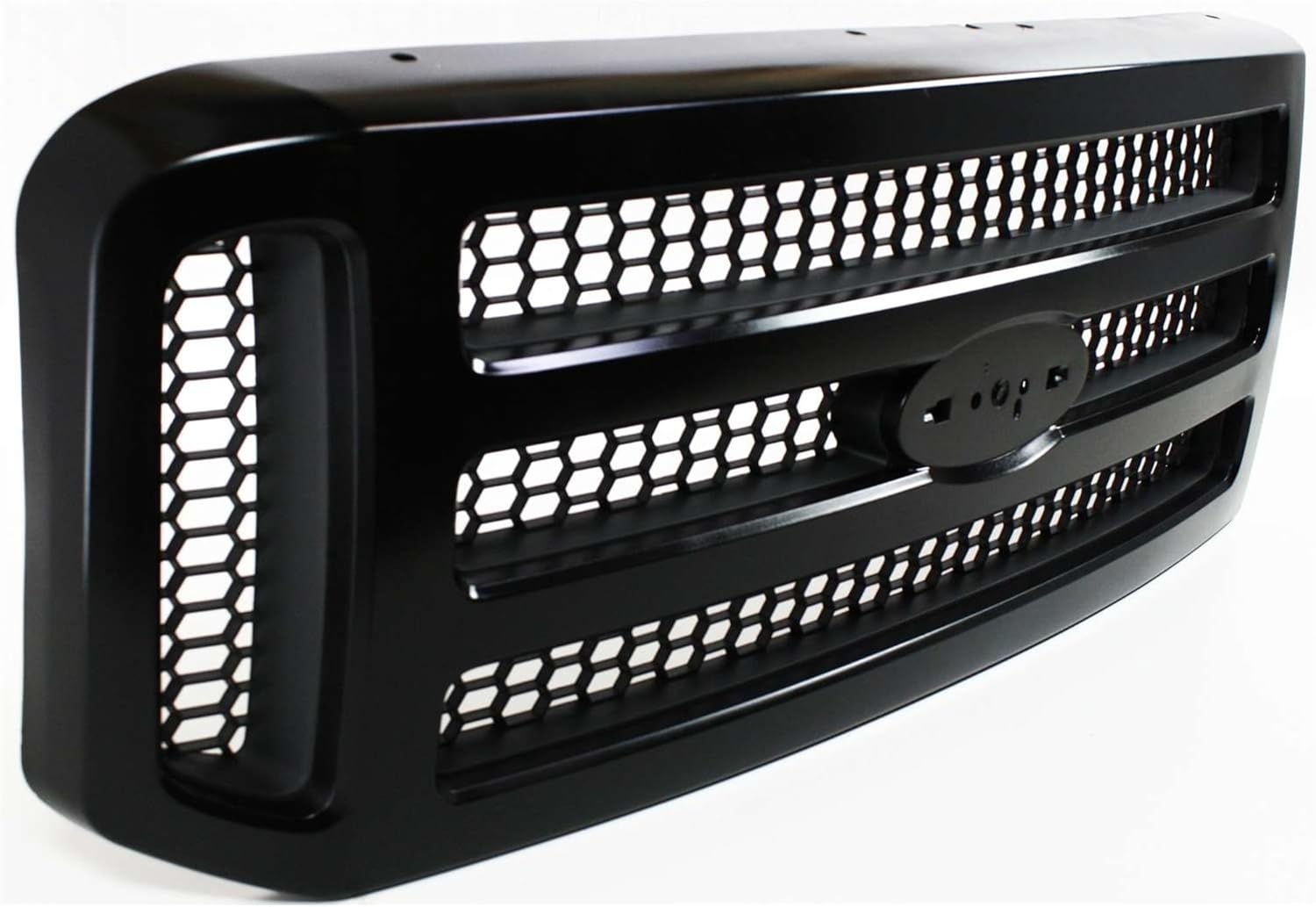 Garage-Pro Front Grille Assembly For Ford F-250 Super Duty 2005-2007, F-350 Super Duty, Painted Black FO1200457