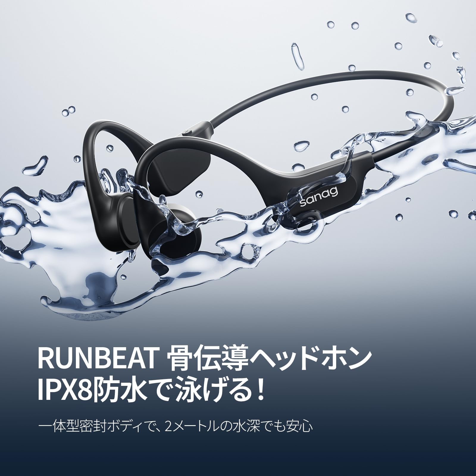 Amazon.co.jp: Sanag B60SPromax 骨伝導イヤホンワイヤレス ヘッドホン