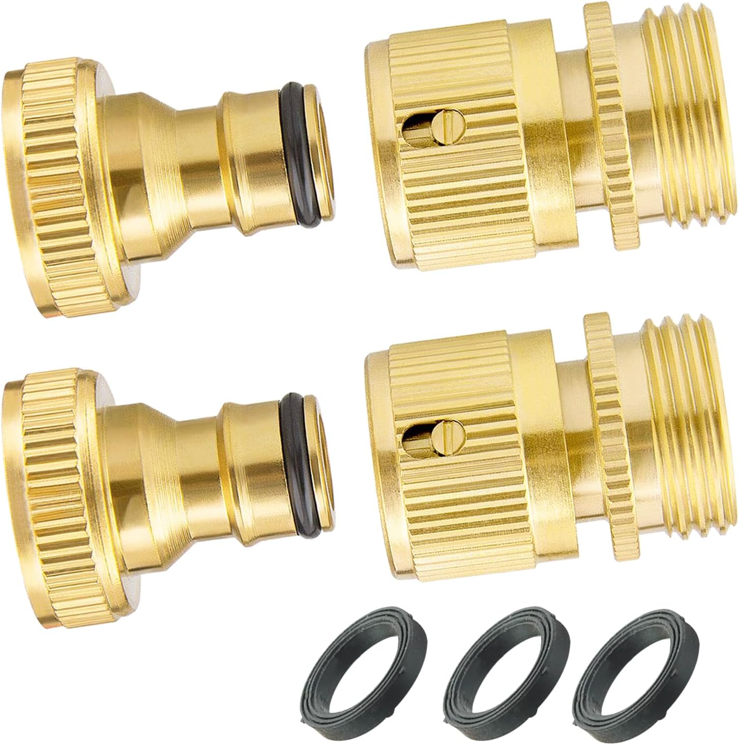 Amazon.com: GORILLA EASY CONNECT LOCKING Garden Hose Quick Connect ...