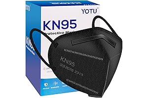 KN95 Face Masks 60 Pcs for Ultimate Respiratory Protection