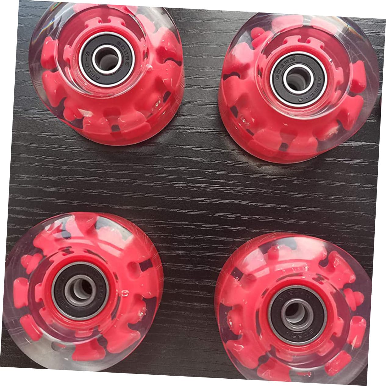 UPKOCH 4piezas Ruedas De Patines Para Patinaje Ruedas Para Monopatín Accesorios Para Patines Línea