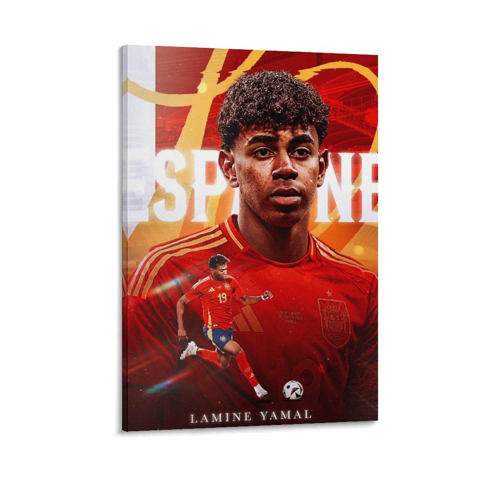 Amazon.co.jp: ラミンヤマルポスタープロサッカー選手 (27) ポスター