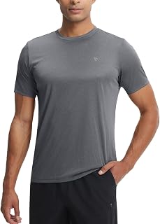 BALEAF Men's Sun Protection Shirts UPF 50+ Short Sleeve T-Shirts Swim Rash Guard Quick Dry Lightweight Hiking Fishing