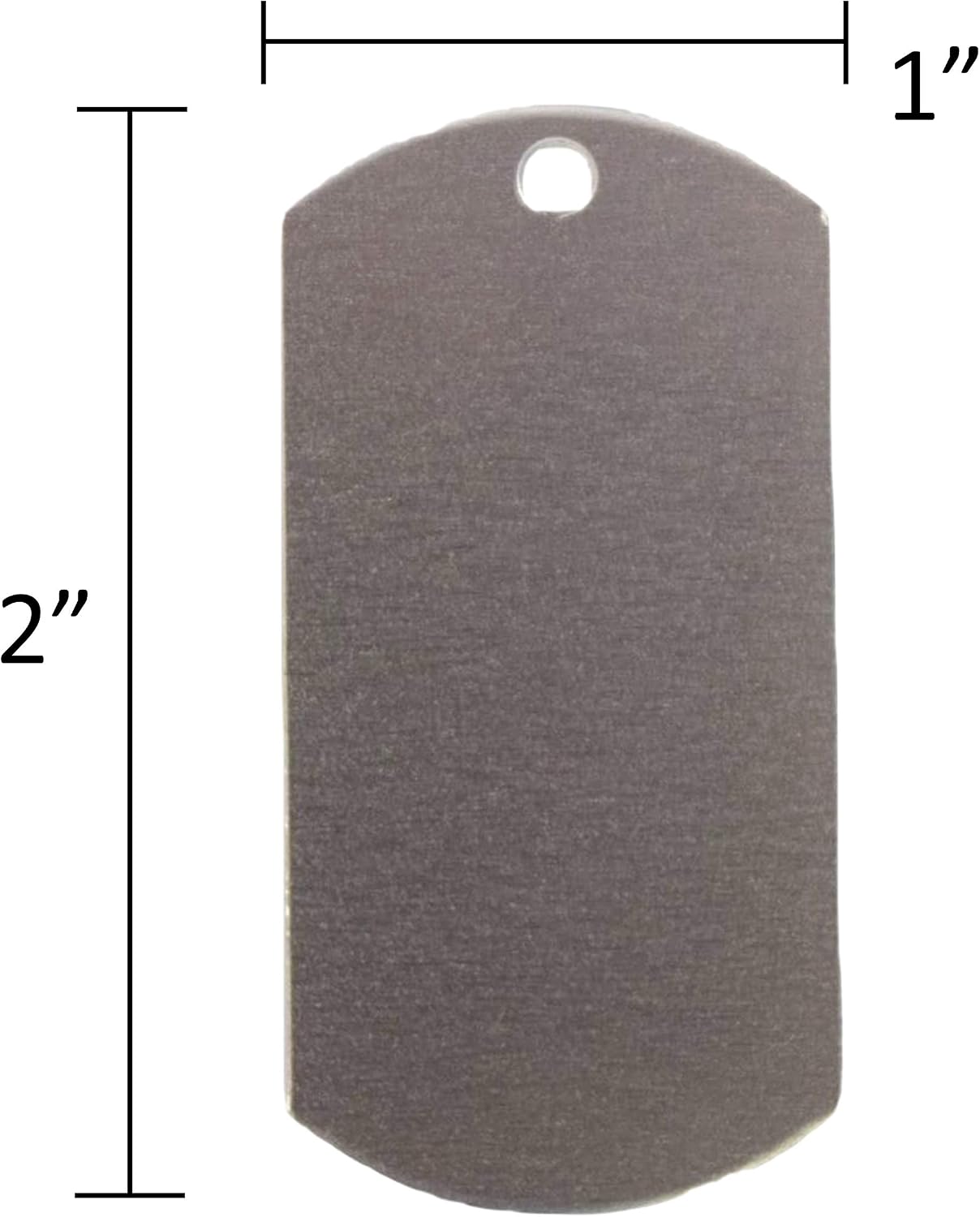 Metal Stamping Blanks for Engraving or Stamping: Metal Heart Blanks, Dog Tag Blanks, and Circle Tags by Zoom Precision - 40 Pcs