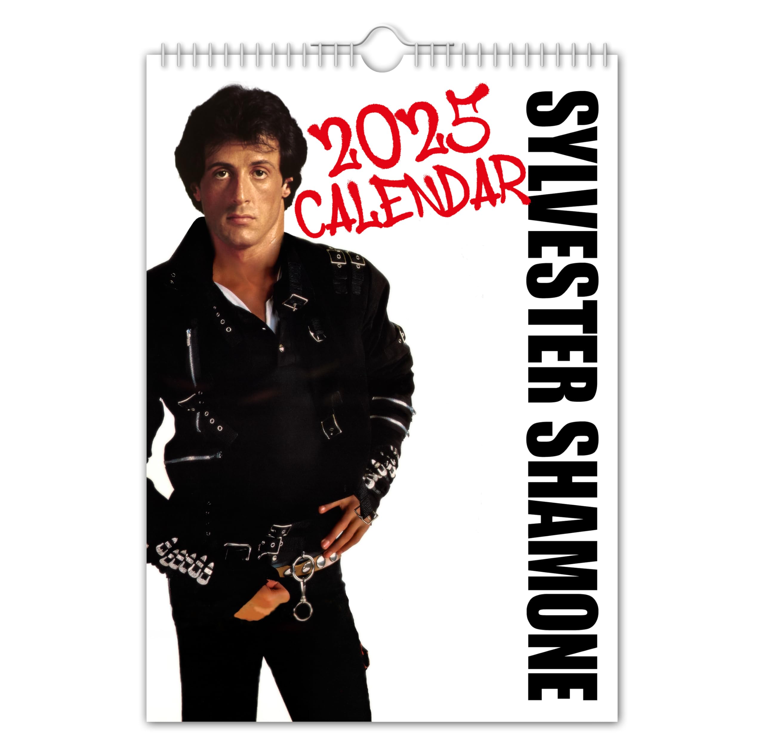 The Calendar King // Sylvester Shamone - A4 Size 2025 Wall Calendar