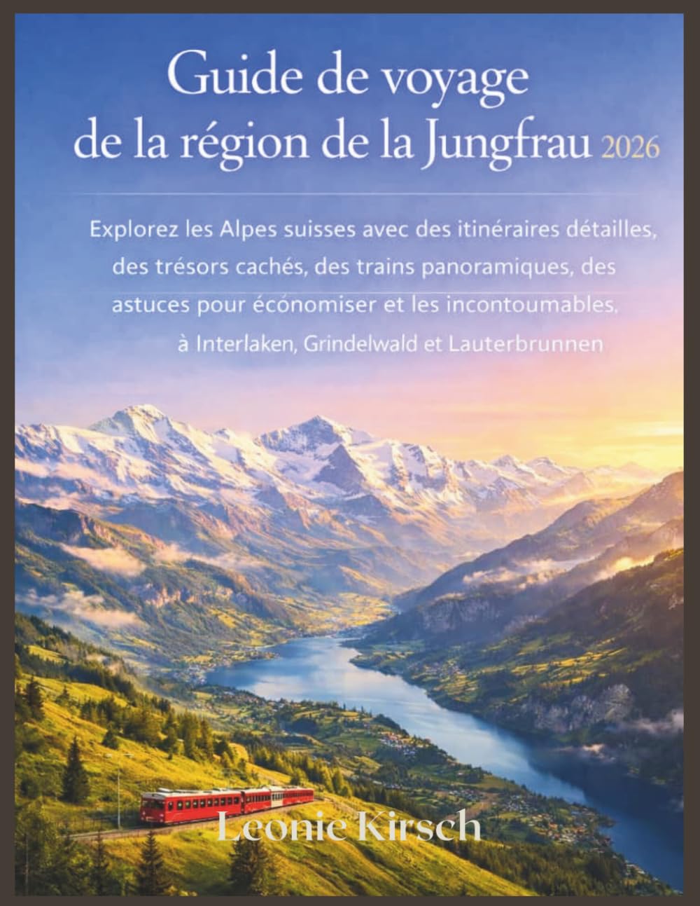 Guide de voyage de la région de la Jungfrau 2026: Explorez les Alpes suisses avec des itinéraires détaillés, des trésors cachés, des trains ... à Interlaken, Grindelwald et Lauterbrunnen