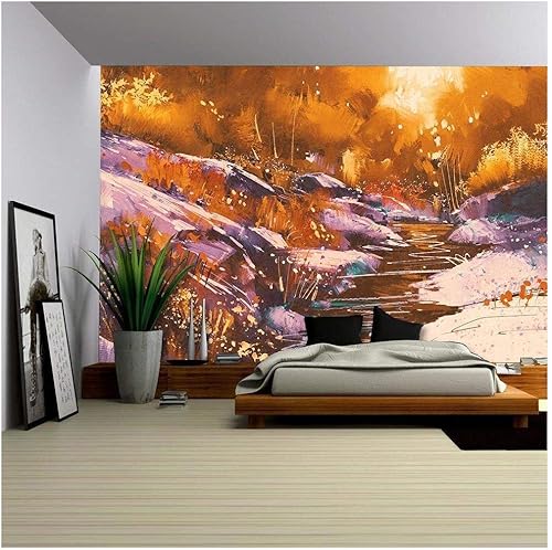 Miniatura 9 de Empapelado autoadhesivo grande Wall26, series mural de pared, WMR-WP-X-CA12-66x24x4