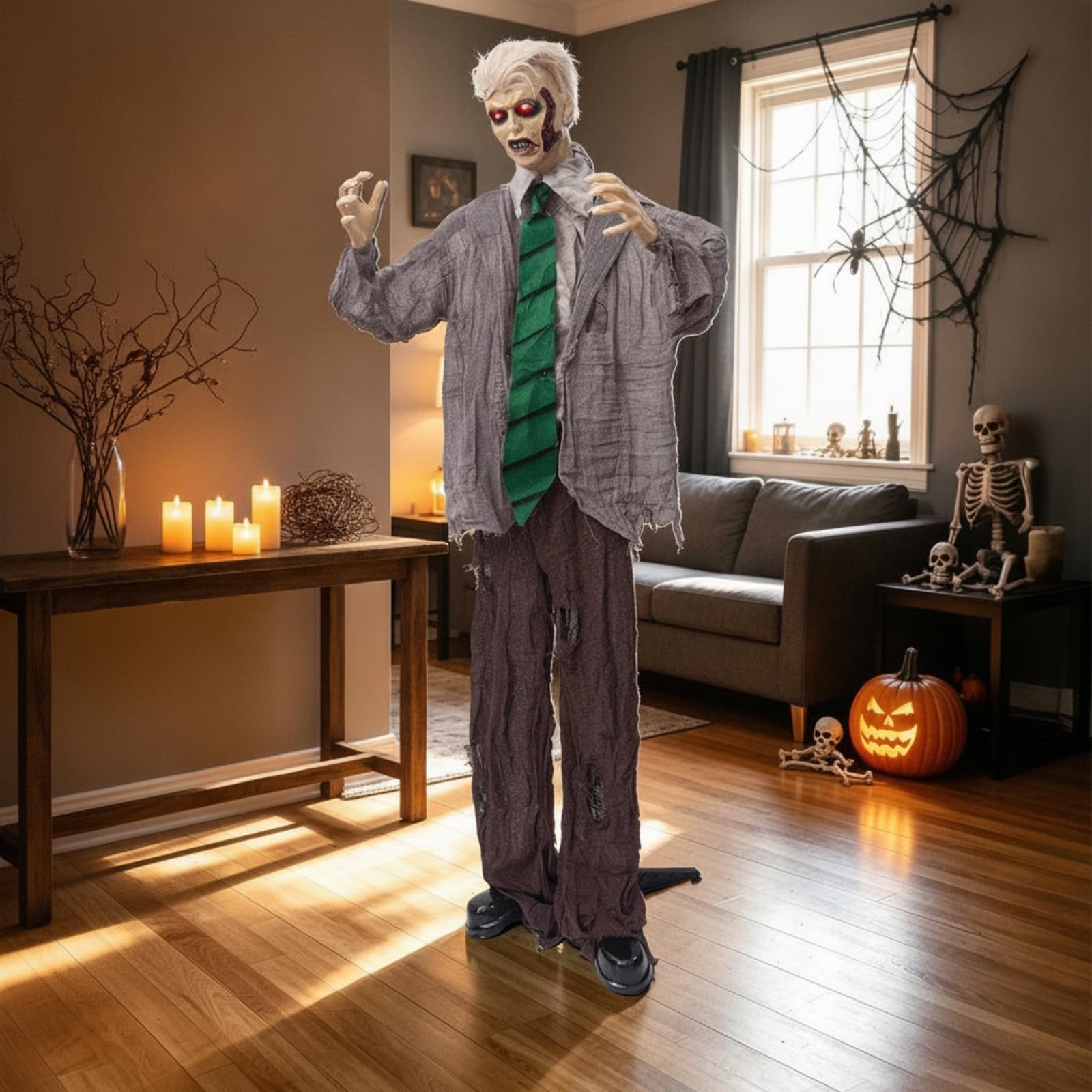 Zombie avec Yeux Lumineux Intérieur