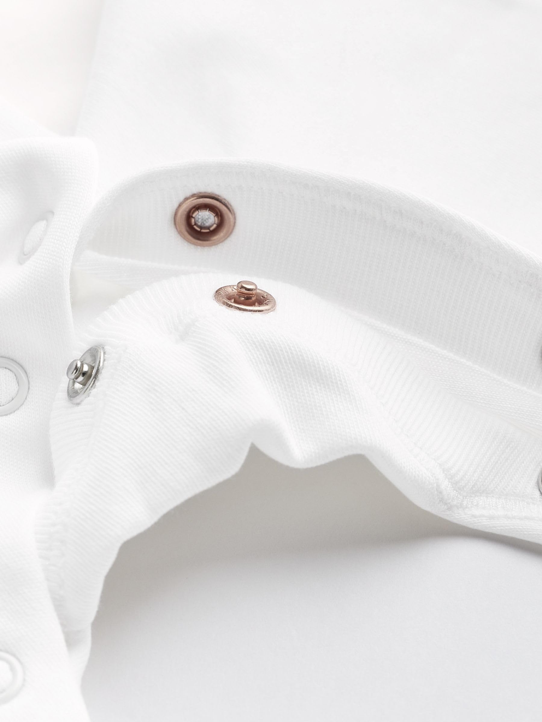 next Baby - Pijama básico para niño (5 unidades) Blanco 3-6 Meses