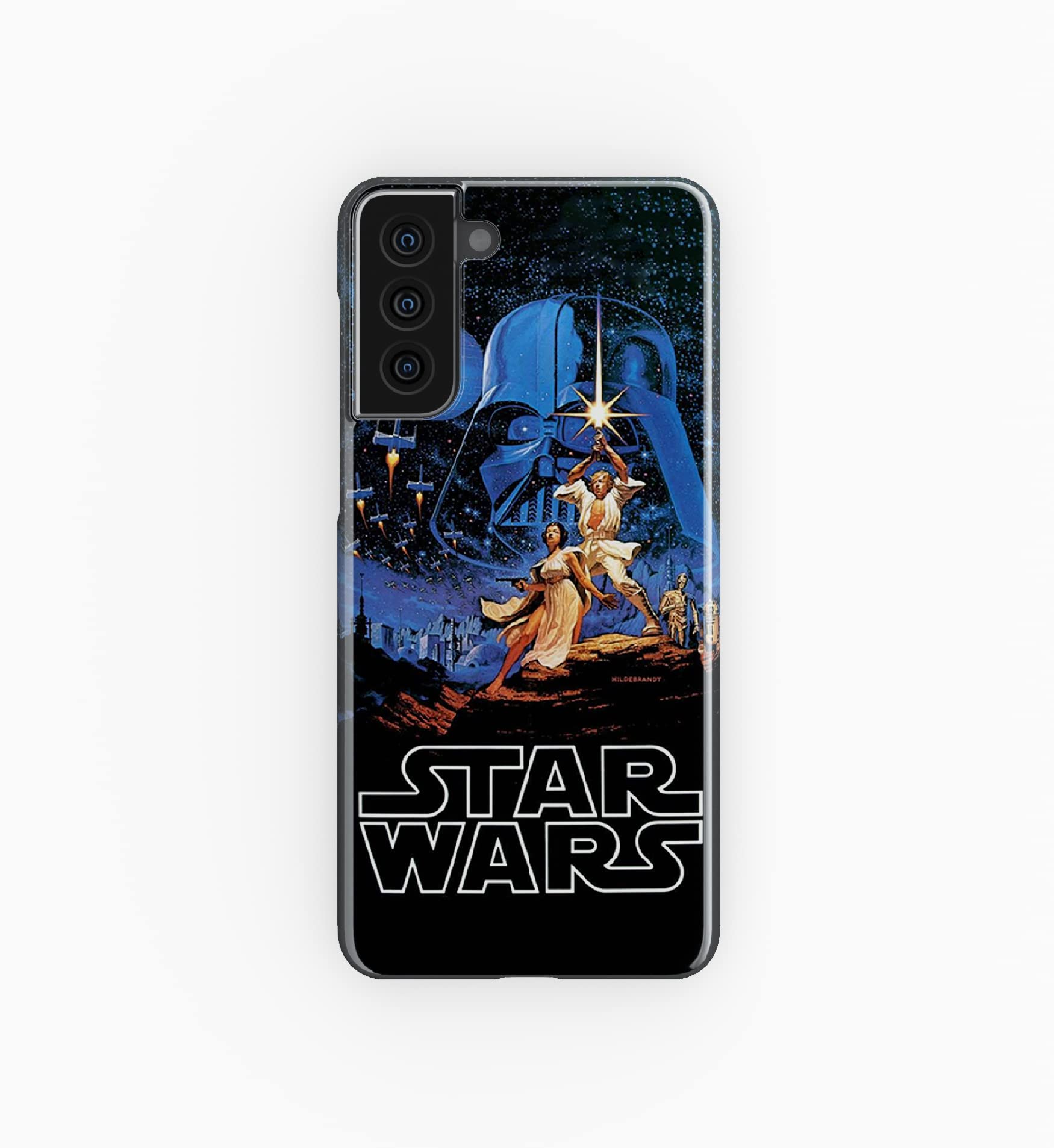 Star-Wars The Force Dark Side Rigid Plastic Case Compatible with Samsung Galaxy S22 6.1in 2022 Shell SW6 (Characters)