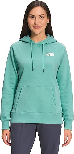 THE NORTH FACE Sudadera con capucha de inyección gráfica para mujer (tamaño estándar y grande)