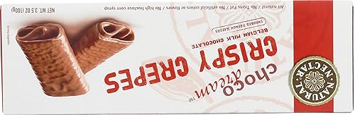 Miniatura 4 de Natural Nectar Chocolate con leche crujiente de crepes belgica 35 onzas