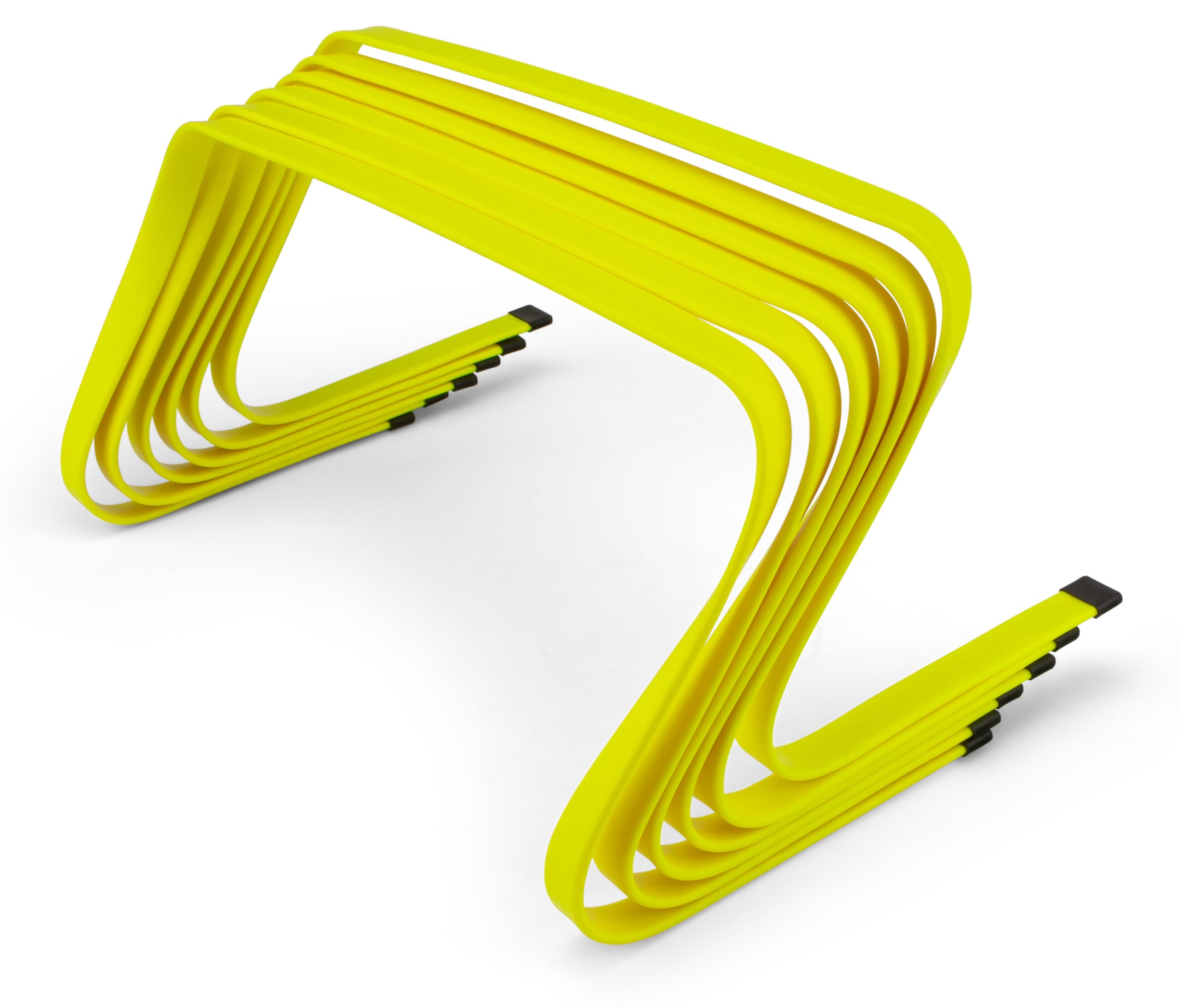 HAEST Ostacoli Flessibili per coordinazione - 6 Pezzi - 16 cm - 22 cm - 30 cm