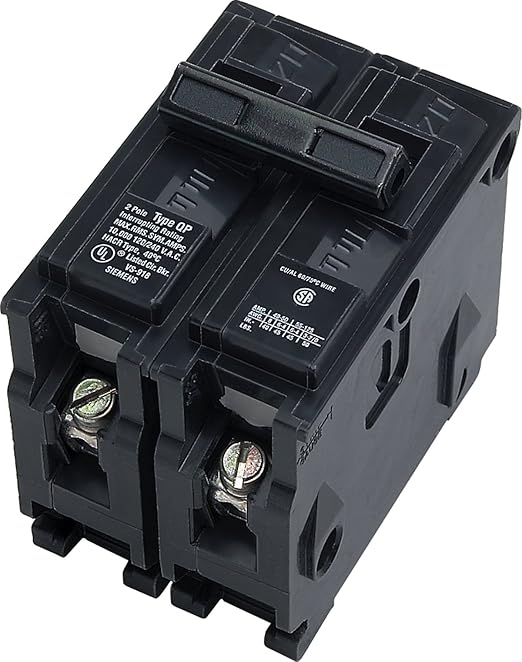 Q220 20 Amp Double Pole Type Qp Circuit Breaker Magnetic Circuit Breakers Amazon Canada