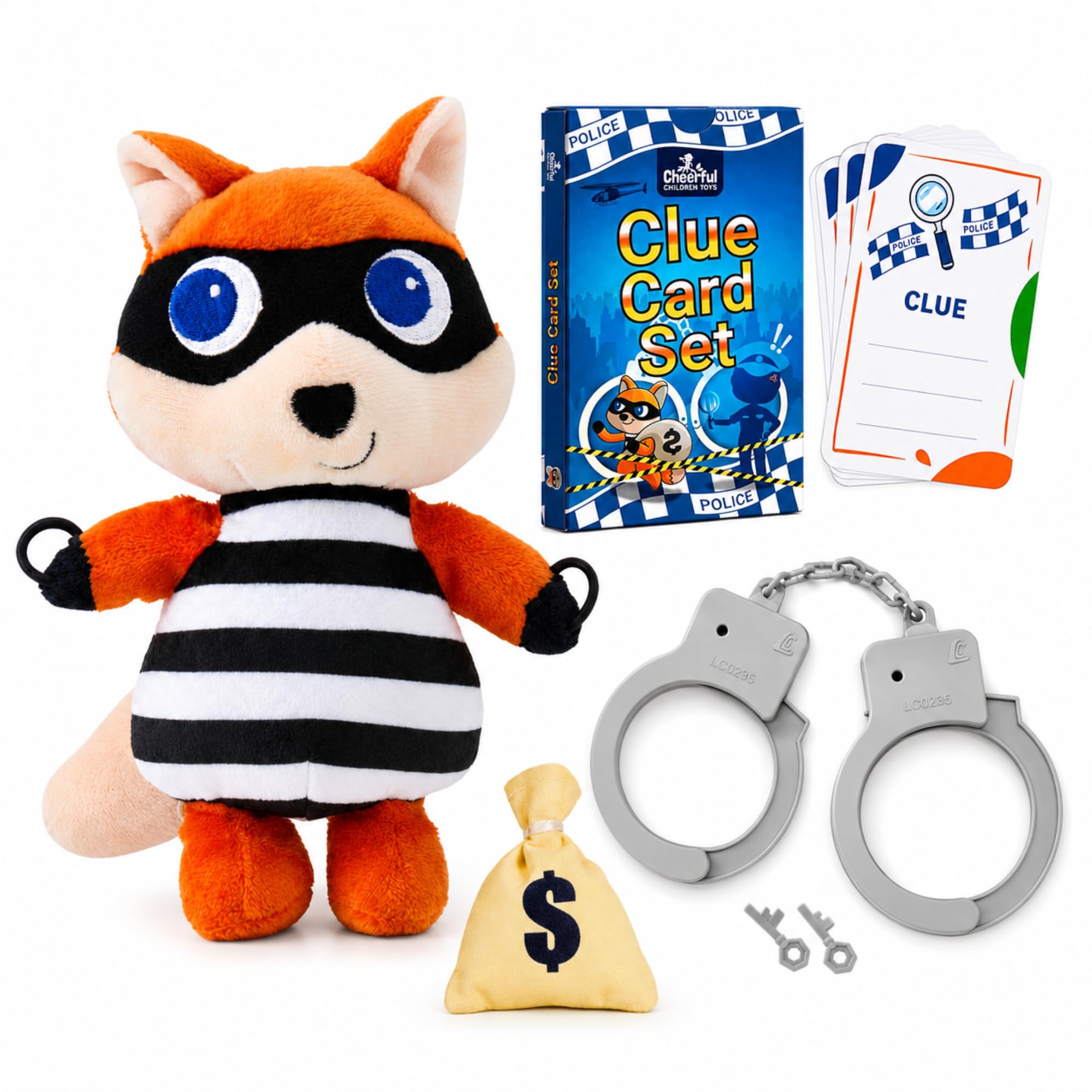 Cheerful Children Toys Police Scavenger Hunt Game for Kids Ages 5-7