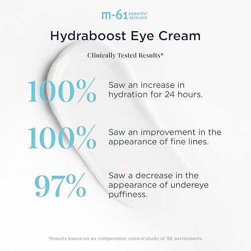 Miniatura 5 de M-61 Crema de ojos Hydraboost - Crema de ojos hidratante, reafirmante y deshinchable con péptidos y vitamina B5