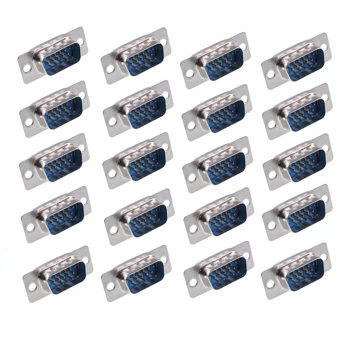 20 Pezzi Connettori DB15 VGA Maschio - 15 Pin D-SUB Per Saldatura - Foto 11