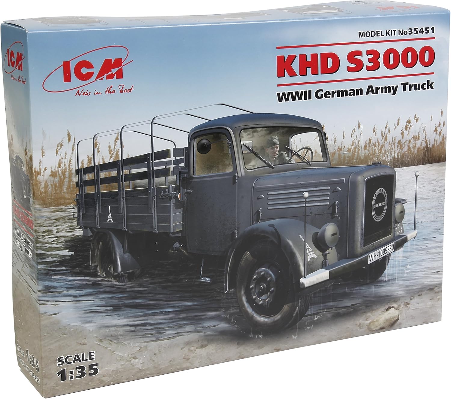 ICM 1:35 - KHD S3000, WWII German Army Truck