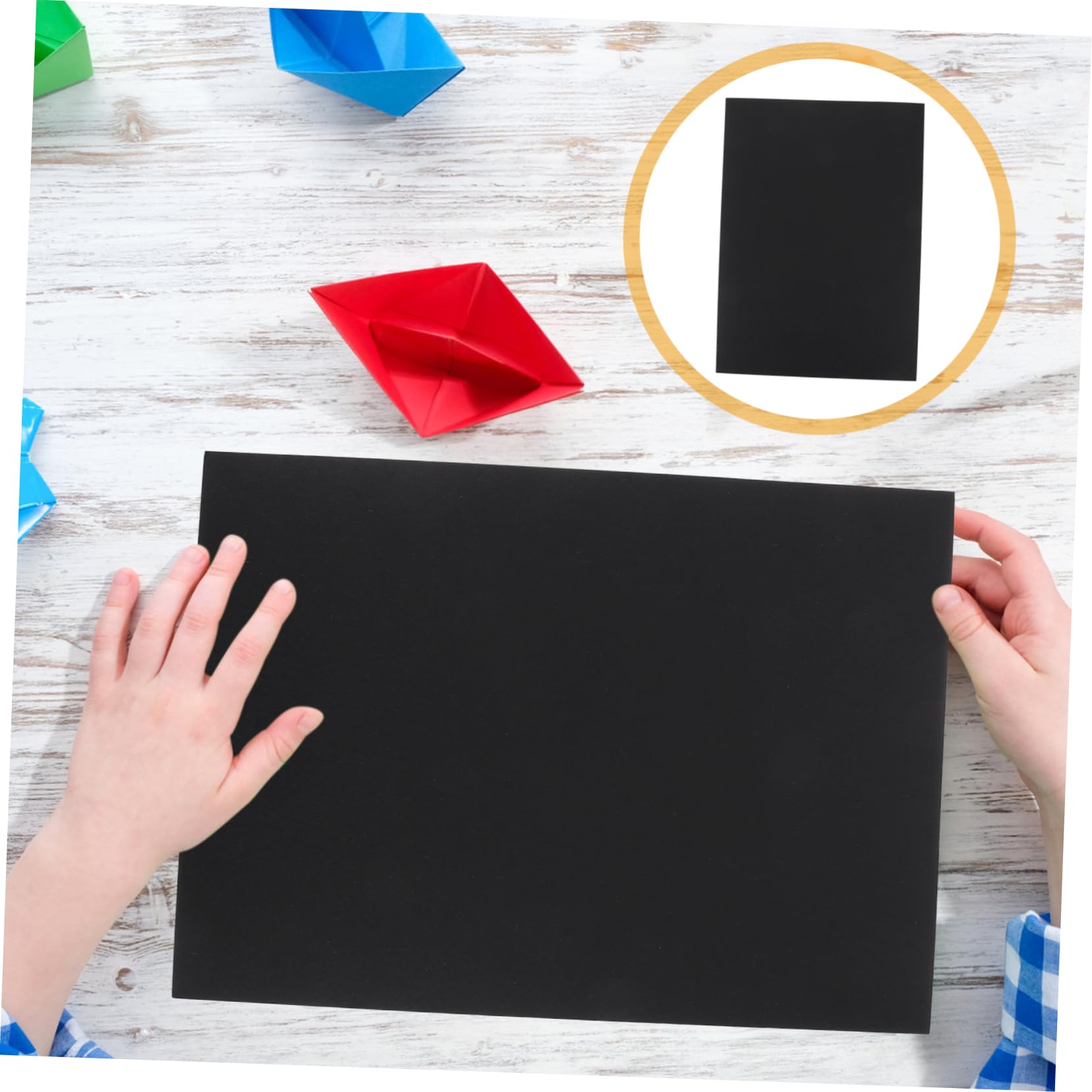 Anneome 100pièces Papier Cartonné Pour Bricolage Et Peinture Pour Activités Manuelles Et Origami