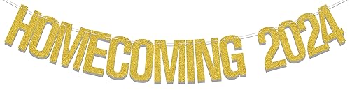 Homecoming 2023 Banner, Graduation Party Decorations 2023, Welcome Home Decorations We Missed You So Much Decor Party Supplies Gold