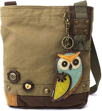 CHALA Patch Crossbody - Owl-A- Olive