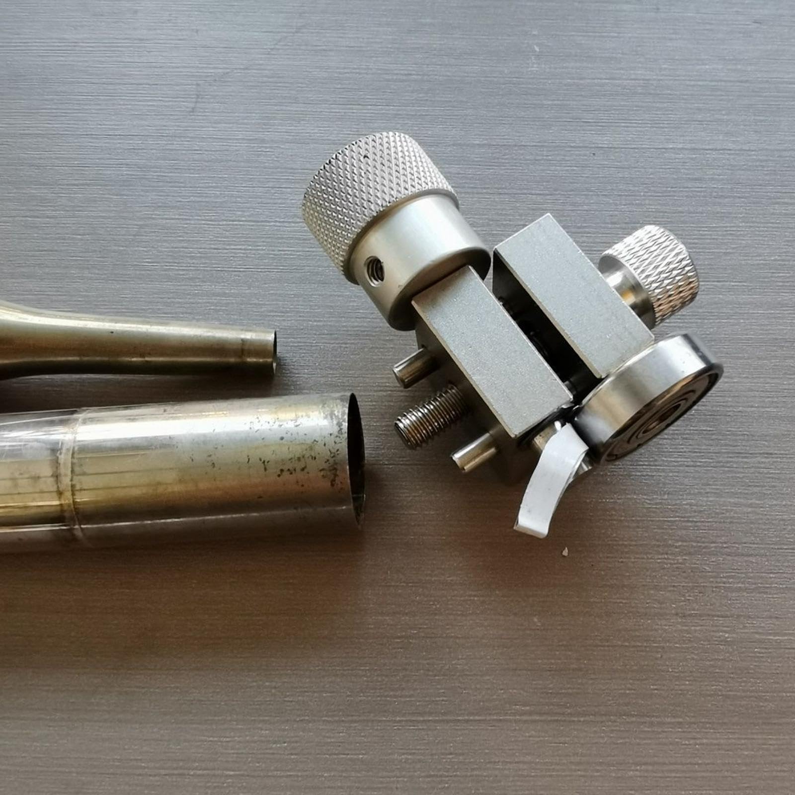 Boquilla de Saxofón, Herramienta de Reparación de Instrumentos de Latón Finos, Ajuste de Boquilla de Aleación de Aluminio, Accesorios de Mantenimiento, Style a