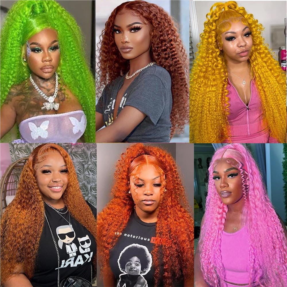 SIYUSI 613 Lace Front Wig Human Hair Blonde Wig Human Hair 22inch 180% Density 13x4 Lace Front Wigs Human Hair Deep Wave 613 HD Lace Frontal Wig Brazilian Pre Plucked With Baby Hair
