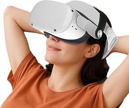 Comfortable Adjustable Virtual Reality Headband for Glasses Enhances Ventilated Design and Soft Silicone for Glasses Headband