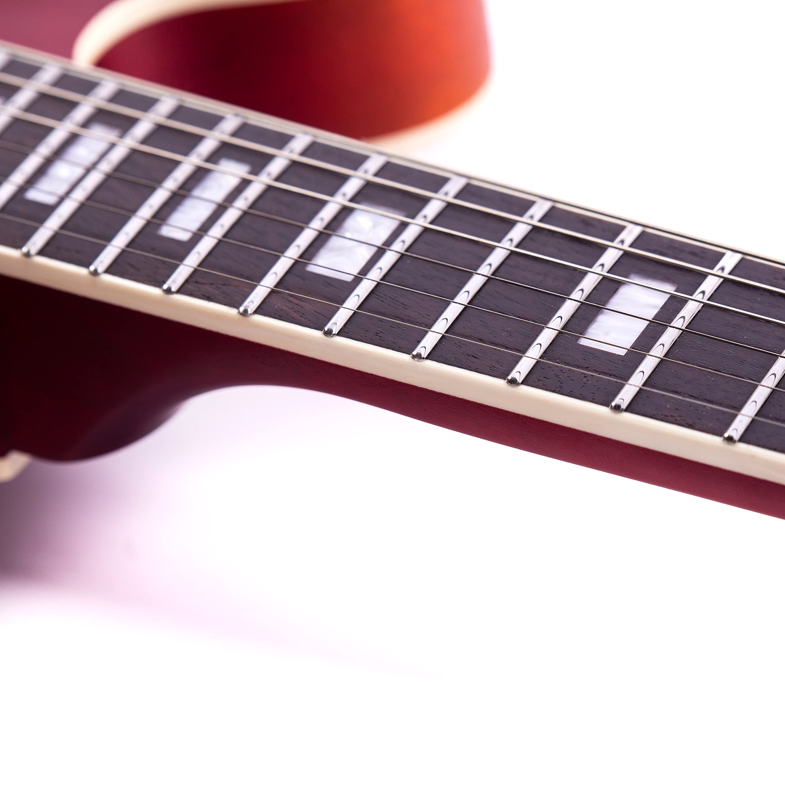 Amazon | Grote エレクトリックギター マットフィニッシュ シミホロウ