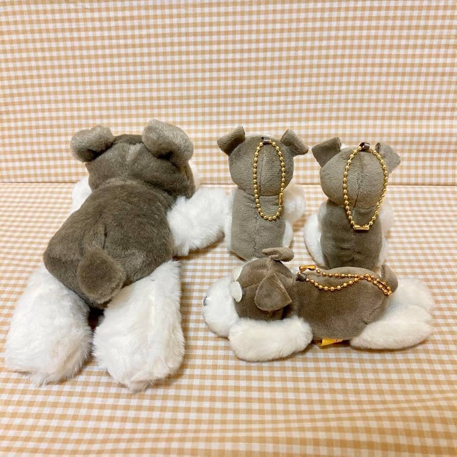 【匿名配送】くったりぬいぐるみ8点セット　くったりシュナウザー　くったりヨーキー 匿名配送】くったりぬいぐるみ8点セット くったりシュナウザー