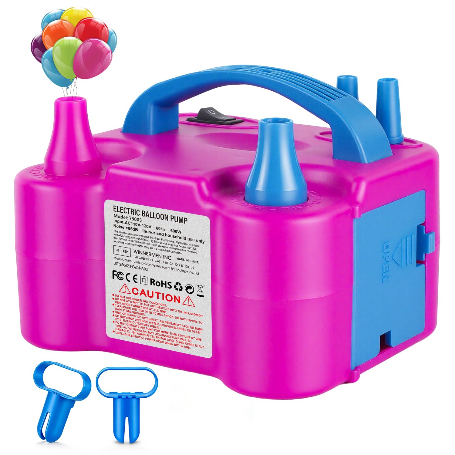 Electric Balloon Pump - Fast Inflation! -1