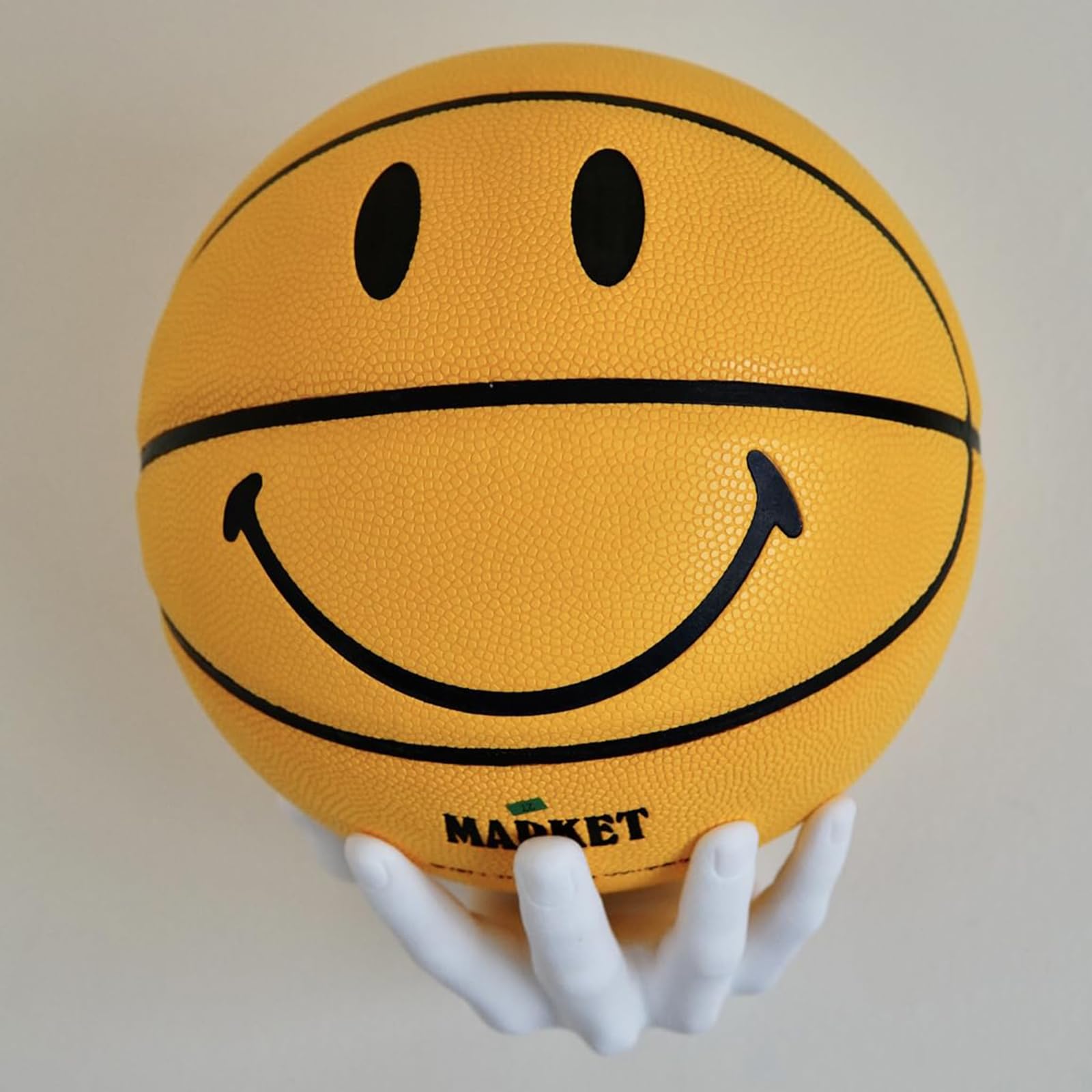 Supporto per pallacanestro da parete bianco organizer basket calcio