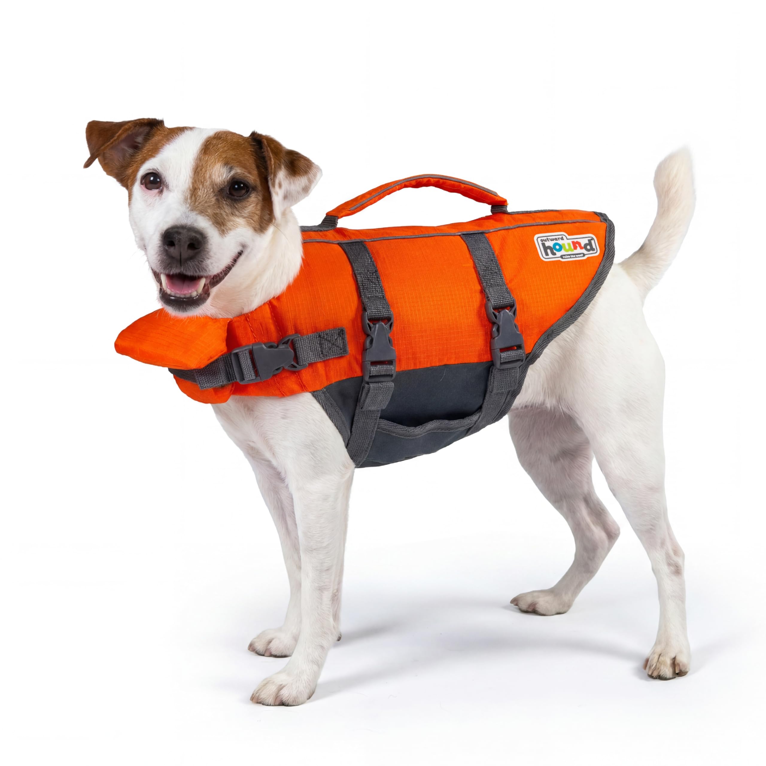 Amazon | アウトワードハウンド 犬用ライフジャケット最新型 (オレンジ