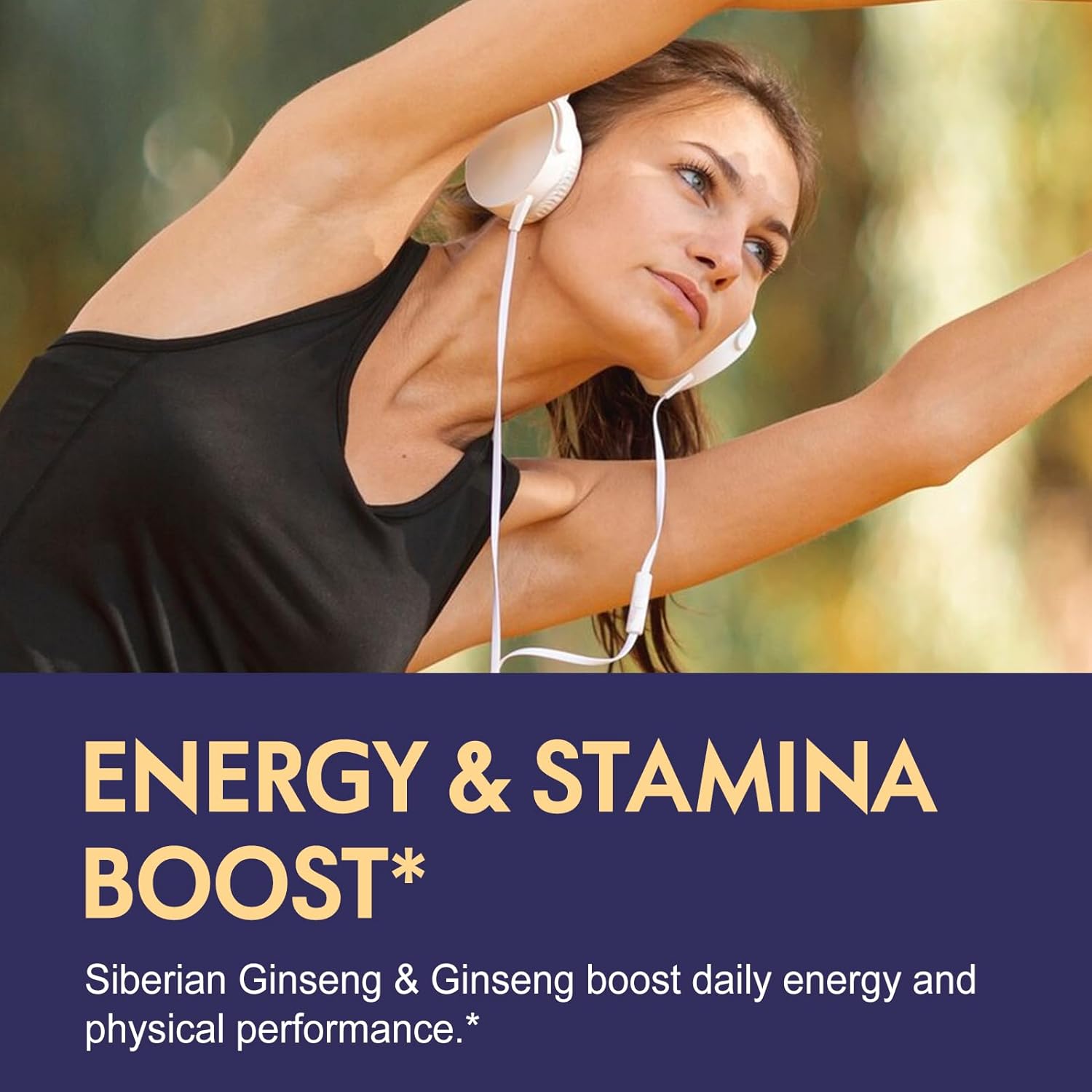 Siberian Ginseng Extract Liquid Drops, (Eleuthero Root) Herbal Supplement for Immune Support, Energy & Stamina Boost. 7-in-1 Blend w/Rhodiola Ashwagandha Reishi Extract. 2 oz - Image 3