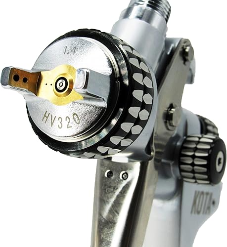 KOTA HVLP - Pistola de pintura con boquilla de 0.055 in (taza sin taza) (0.059 pulgadas)