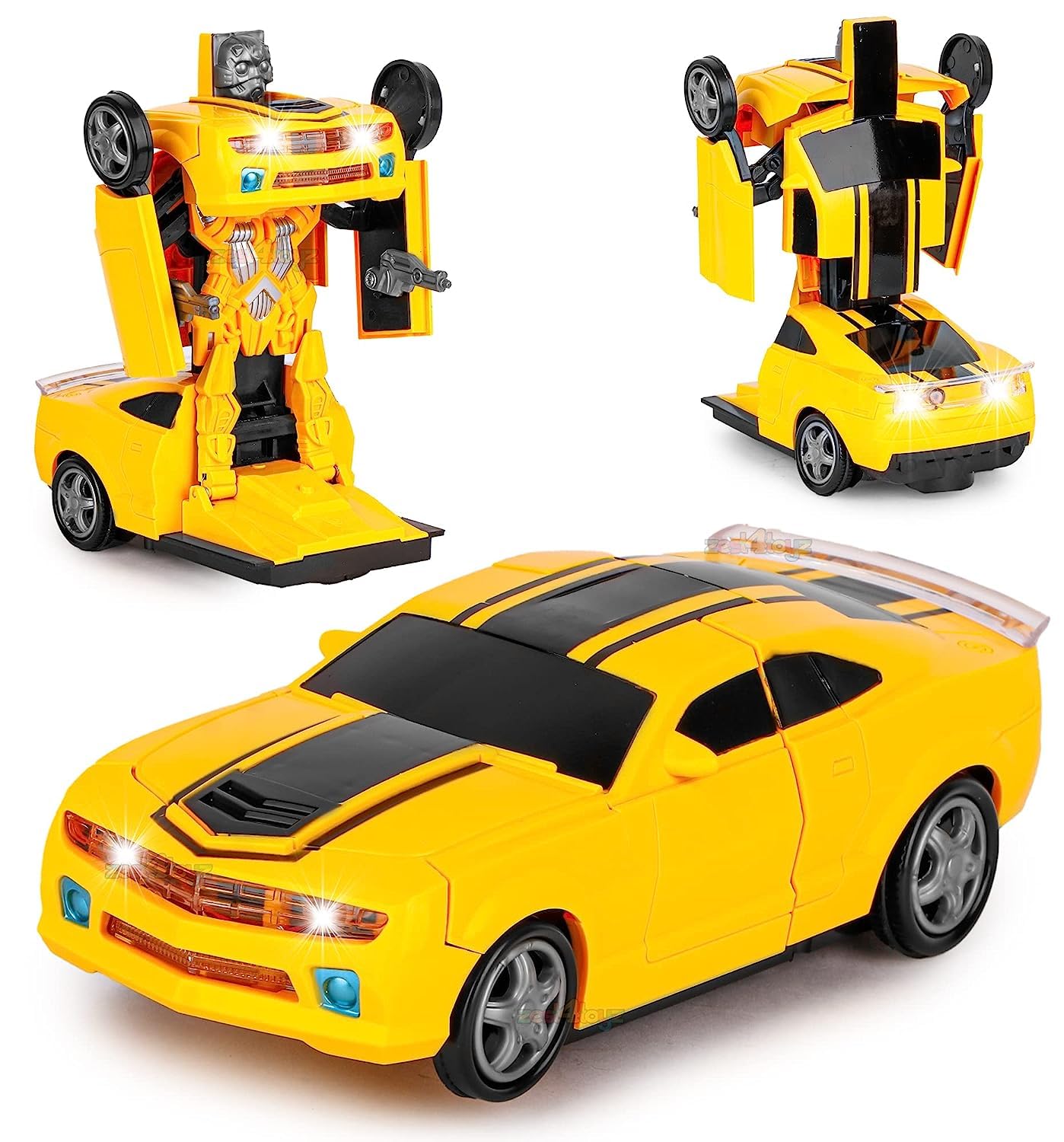 zest 4 toyz automatic 2-in-1 deformation toy with light music and bump function (sports car 1)- Multi color (B07CPP5NHD) Amazon Price History, Amazon Price Tracker