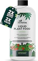 32oz Aeroponics & Hydroponics Liquid Plant Food - Up to 96 Feedings - Rich in Hydroponic Nutrients, Ideal Hydroponic Plant Food & Liquid Fertilizer for Indoor and Outdoor Hydroponics Growing Systems