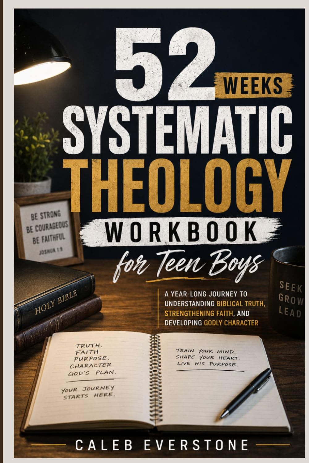52 Weeks Systematic Theology Workbook for Teen Boys: A Year-Long Journey to Understanding Biblical Truth, Strengthening Faith, and Developing Godly Character