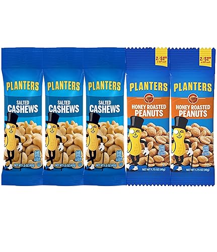 Miniatura 4 de Paquetes de bocadillos de nueces  Paquetes individuales mixtos de nueces y mezcla de rastro  Paquete de cuidado de aperitivos saludables (28